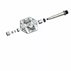 Tatze-Bike Tatze Pedal MTB MC-FLY SPD, Schwarz, Q-Faktor 55mm -Rennrad handeln 9120106700053 tatze pedal mtb mc fly spd schwarz q faktor 55mm klickpedal enduropedal spd pedal tatze pedal4