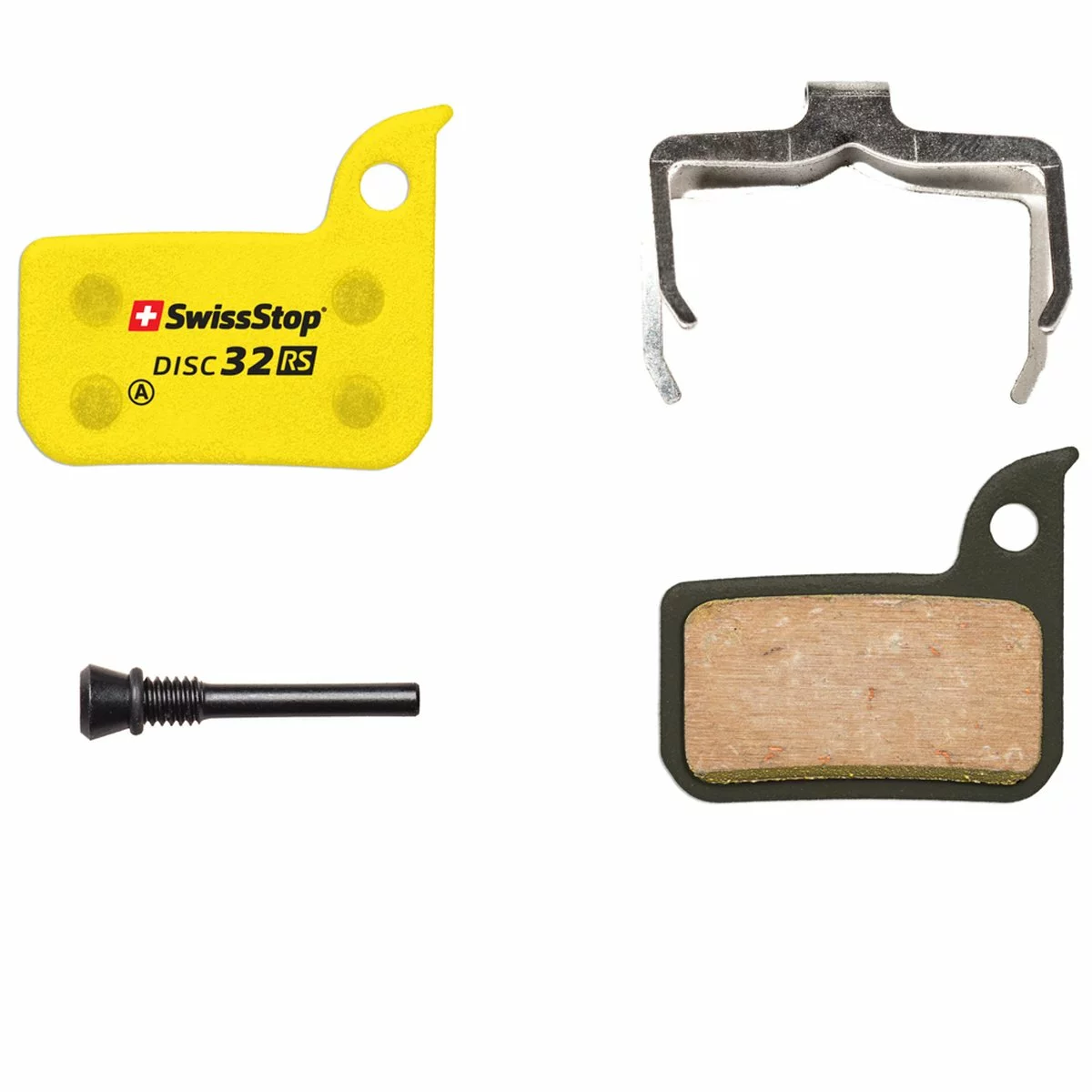 Bremsbelag SwissStop RS, SRAM HRD/Ultimate/TLM, Disc 32RS Brake Pads 2 St. 4 Bremsbelag SwissStop RS, SRAM HRD/Ultimate/TLM, Disc 32RS Brake Pads 2 St. â Bild 2
