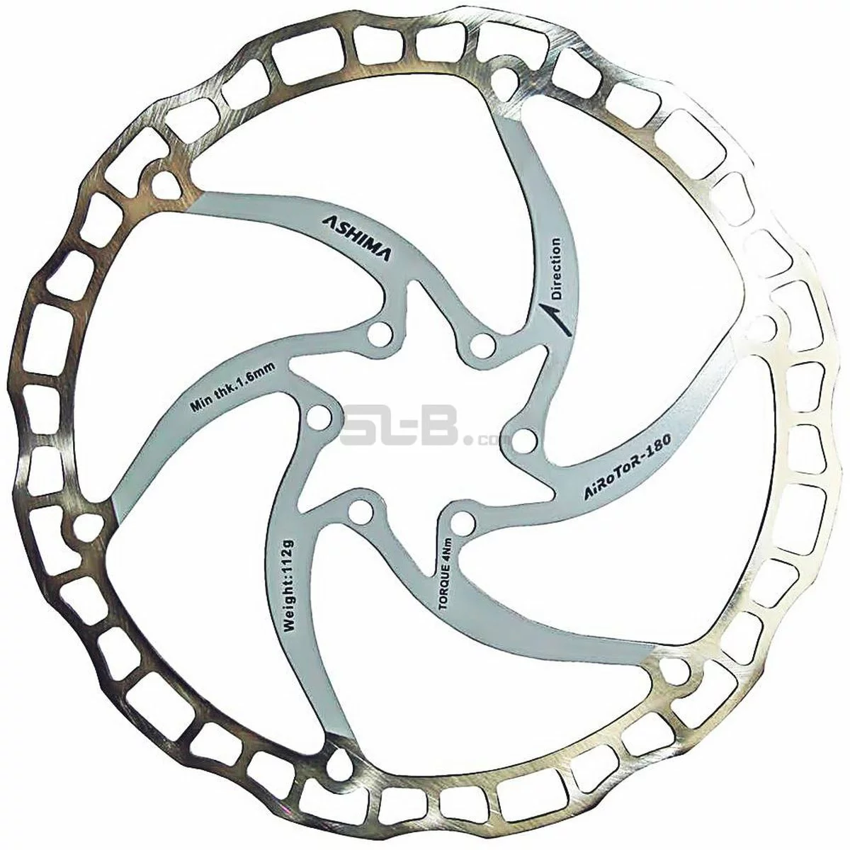 Bremsscheibe Ashima ARO-08 White, Ab Ca. 70 Gramm 3 Bremsscheibe Ashima ARO-08 White, Ab Ca. 70 Gramm