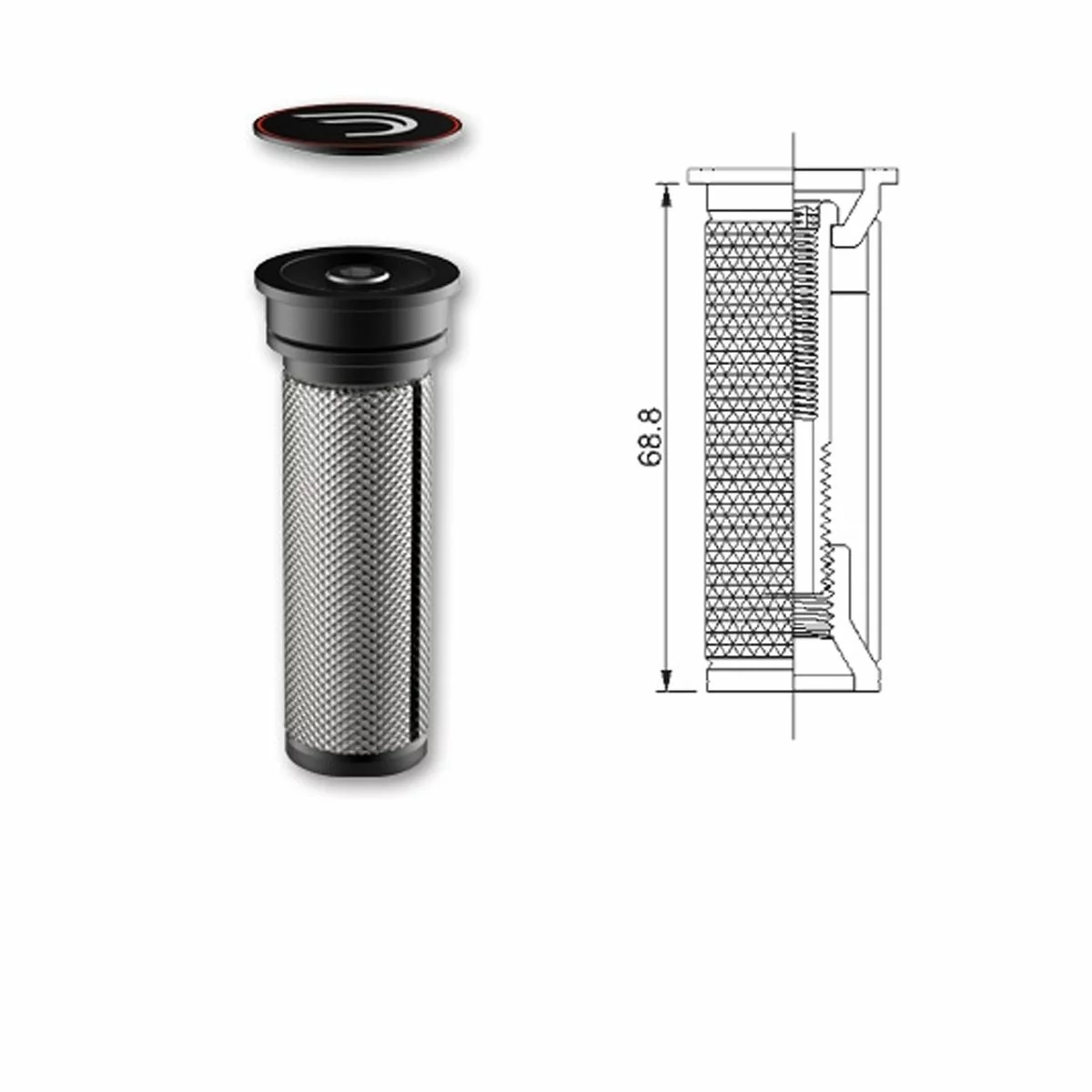 Deda A-Head Expander Lang, Incl. Magnetischer Topcap 4 Deda A-Head Expander Lang, Incl. Magnetischer Topcap – Bild 2