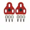 Exustar KEO-Schuhplatten Set E-ARC10, Rot