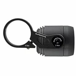 Frontleuchte Supernova E3 PURE 3 HBM, Mattschwarz, Dynamo, StVZo Zugelassen