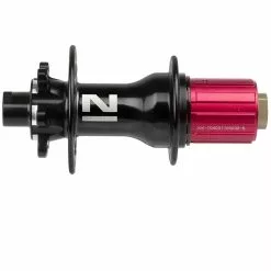 Hinterradnabe Novatec Disk Superlight, 12 X 142 Mm, 24 Loch, Schwarz