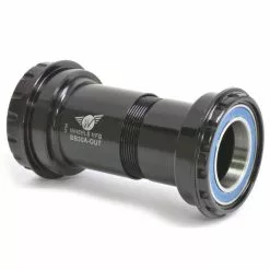 Innenlager WHEELS MFG. "BB30 To Outboard", Enduro Abec3, Für 24mm-Achse (Shimano-Standard), Schwarz