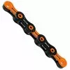 KMC Kette X-11 SL DLC Super Light, Schwarz-Orange, 11-fach, Diamond-Like-Coating -Rennrad handeln kette kmc x 11 sl dlc super light schwarz orange 11 fach 4715575339115