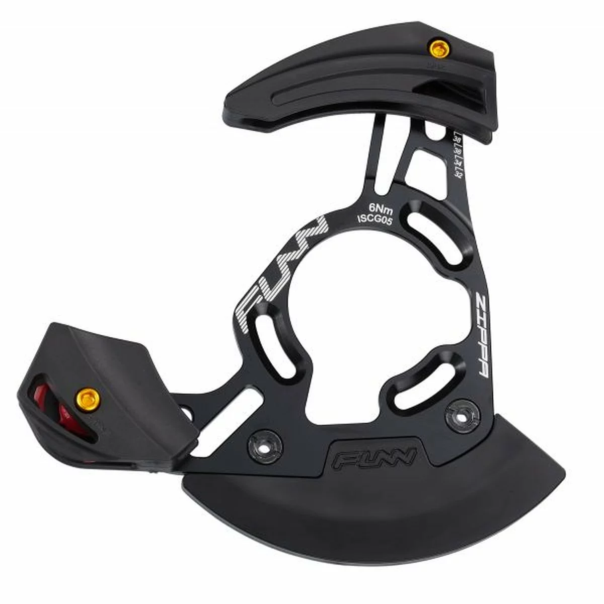 Kettenführung Funn Zippa DH Chainguide, Schwarz 3 Kettenführung Funn Zippa DH Chainguide, Schwarz