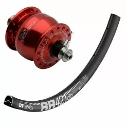 Laufrad Mit Nabendynamo SondeLux Disc Centerlock, Rot -Rennrad handeln laufrad mit nabendynamo sondelux disc centerlock rot6