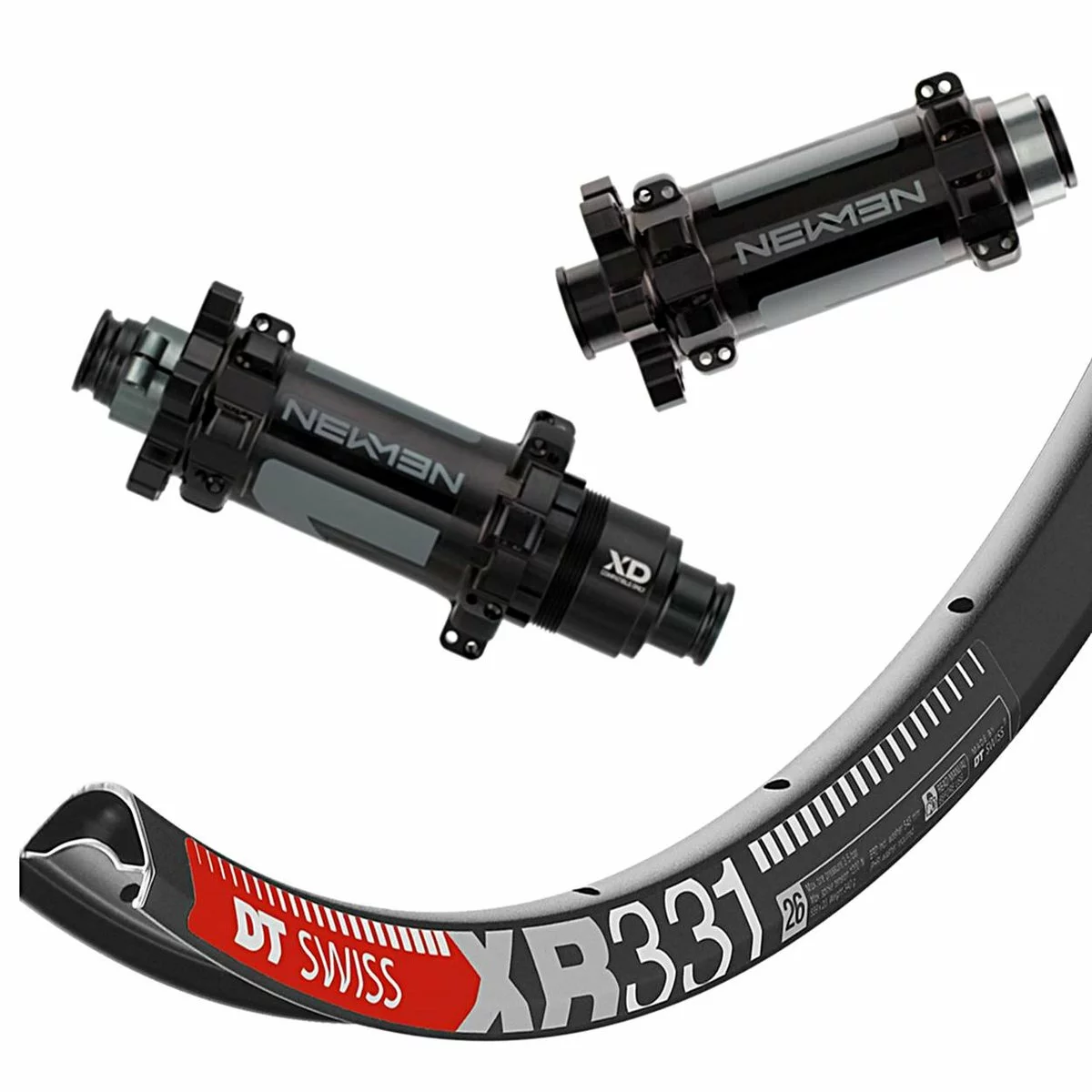 Laufradsatz Newmen DT Swiss XR 331 4 Laufradsatz Newmen DT Swiss XR 331 – Bild 2