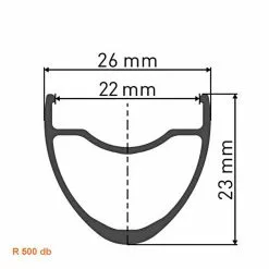 Laufradsatz Newmen Road Disc - DT R 500 Db -Rennrad handeln laufradsatz newmen road disc dt r 500 db3