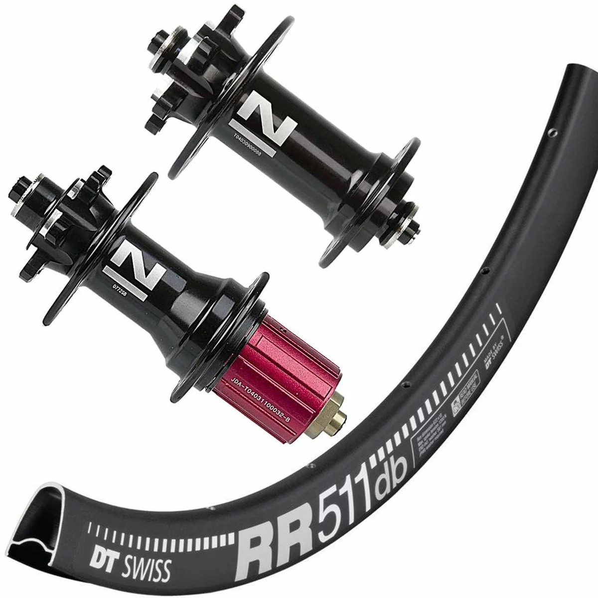 Laufradsatz Novatec - DT RR511db 4 Laufradsatz Novatec - DT RR511db – Bild 2