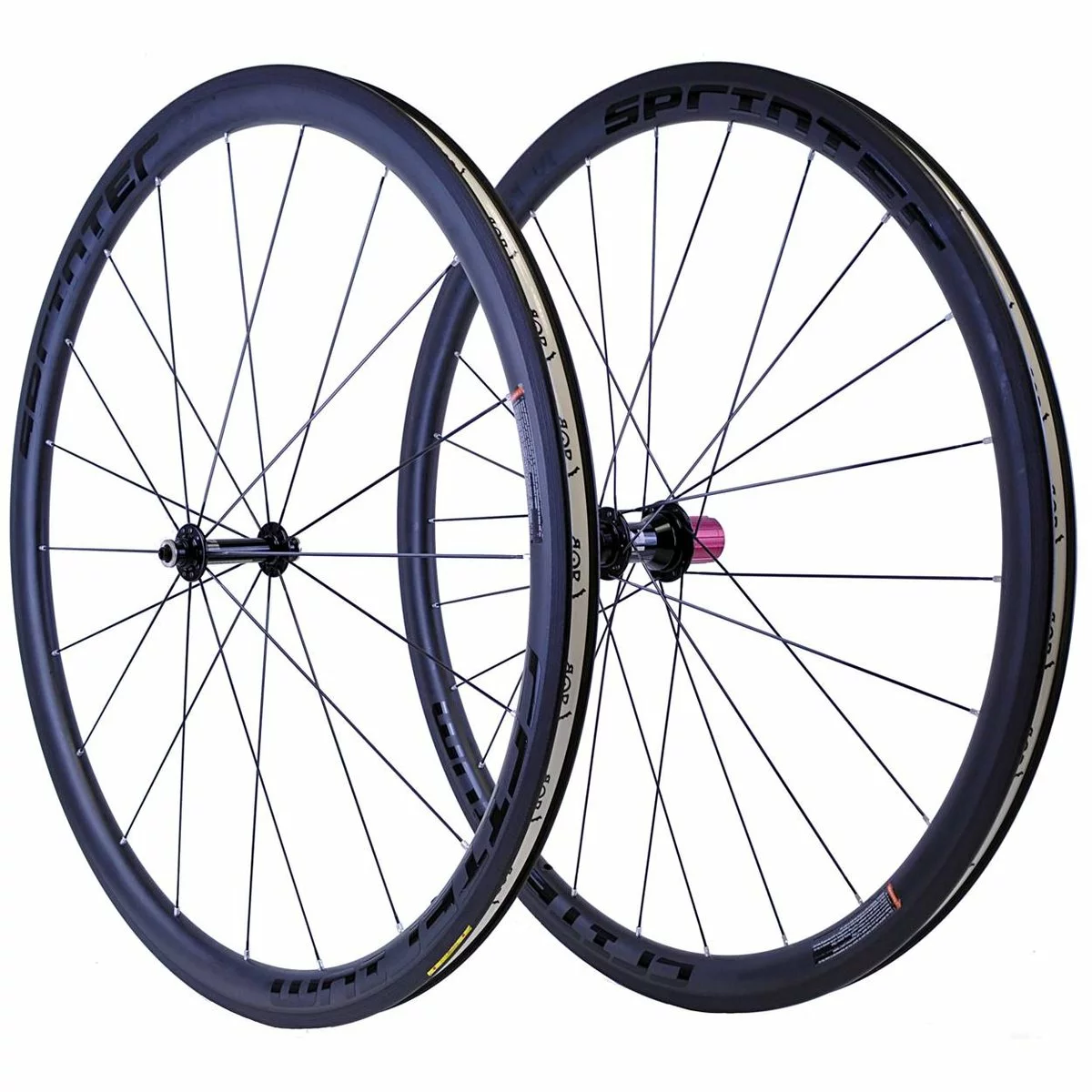 Laufradsatz Novatec - Sprinter Clincher 4 Laufradsatz Novatec - Sprinter Clincher – Bild 2