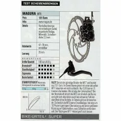 Scheibenbremse Magura MT5, Ca. 380 Gramm -Rennrad handeln magura mt5 magura scheibenbremse disc brake3