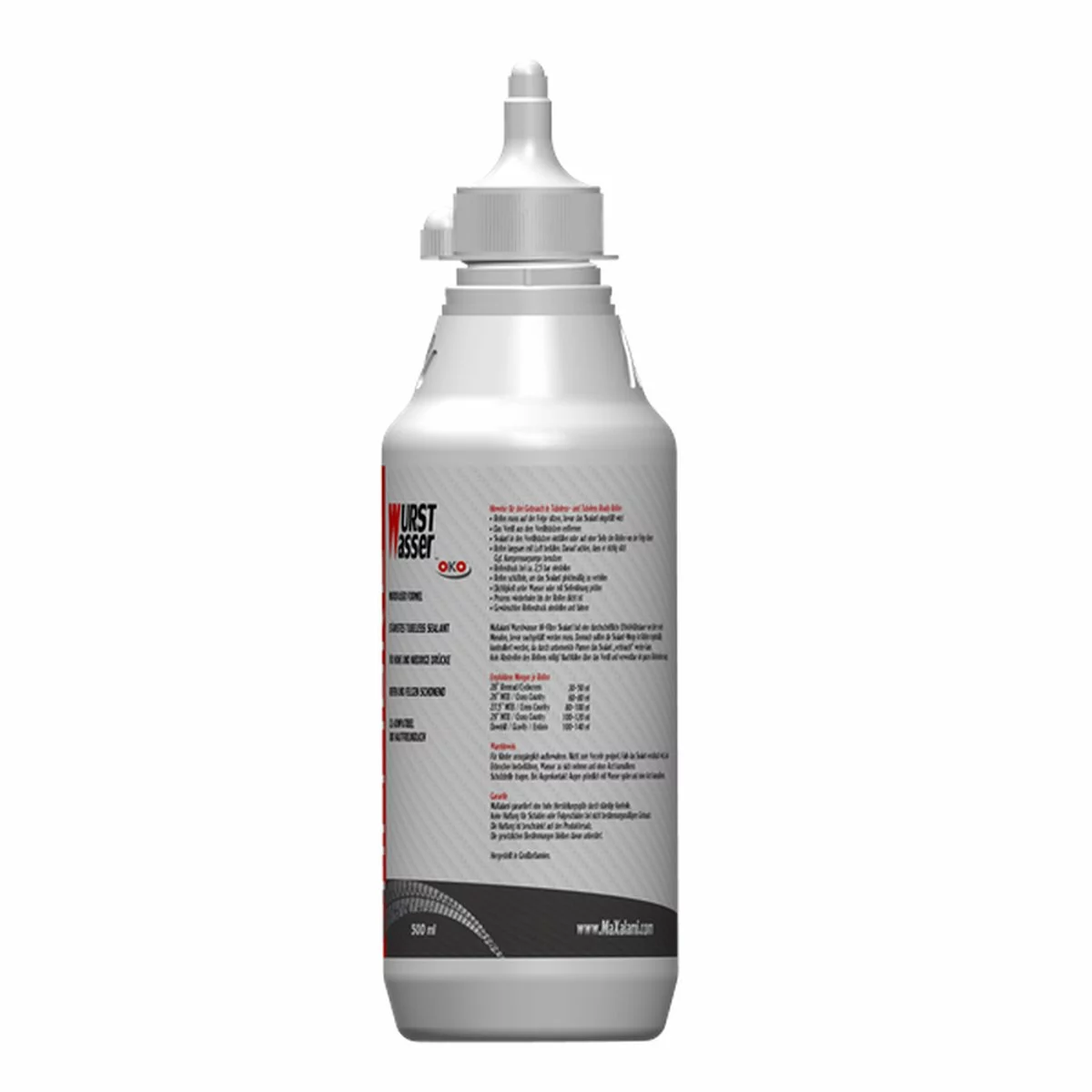 MaXalami Wurstwasser Hi-Fibre Tire Sealant Reifendichtmittel, 500 Ml Flasche 4 MaXalami Wurstwasser Hi-Fibre Tire Sealant Reifendichtmittel, 500 Ml Flasche – Bild 2