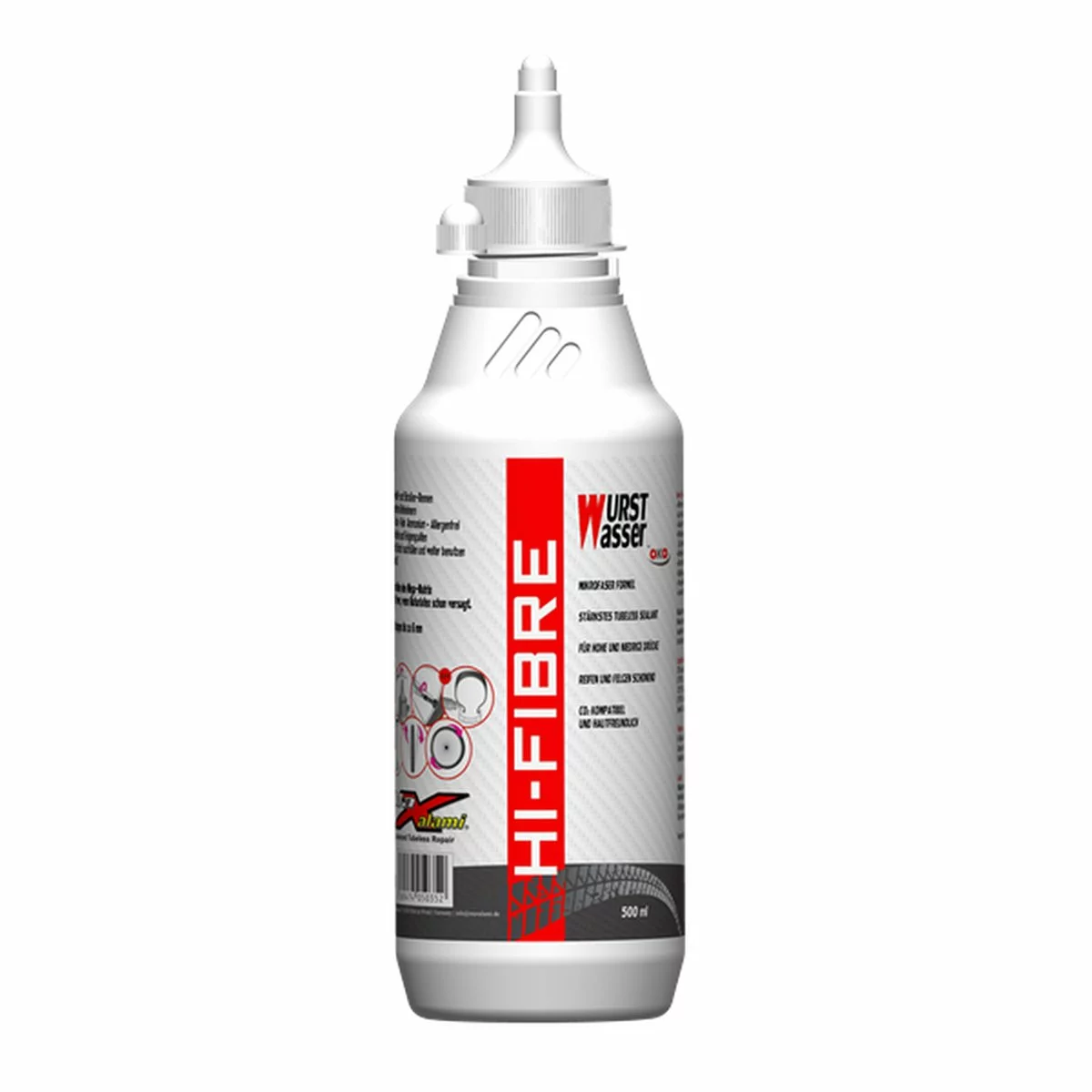 MaXalami Wurstwasser Hi-Fibre Tire Sealant Reifendichtmittel, 500 Ml Flasche 5 MaXalami Wurstwasser Hi-Fibre Tire Sealant Reifendichtmittel, 500 Ml Flasche – Bild 3