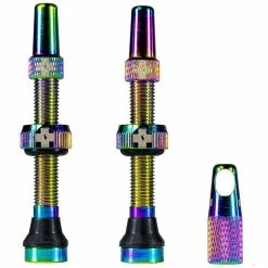 Muc-Off Muc Off Tubeless Valve Kit Universal For MTB & Road, Farbe: Iridescent