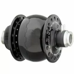 Nabendynamo SONdelux 12 Disc Centerlock, Schwarz, 12 X 100 Mm, Ca. 400 Gramm