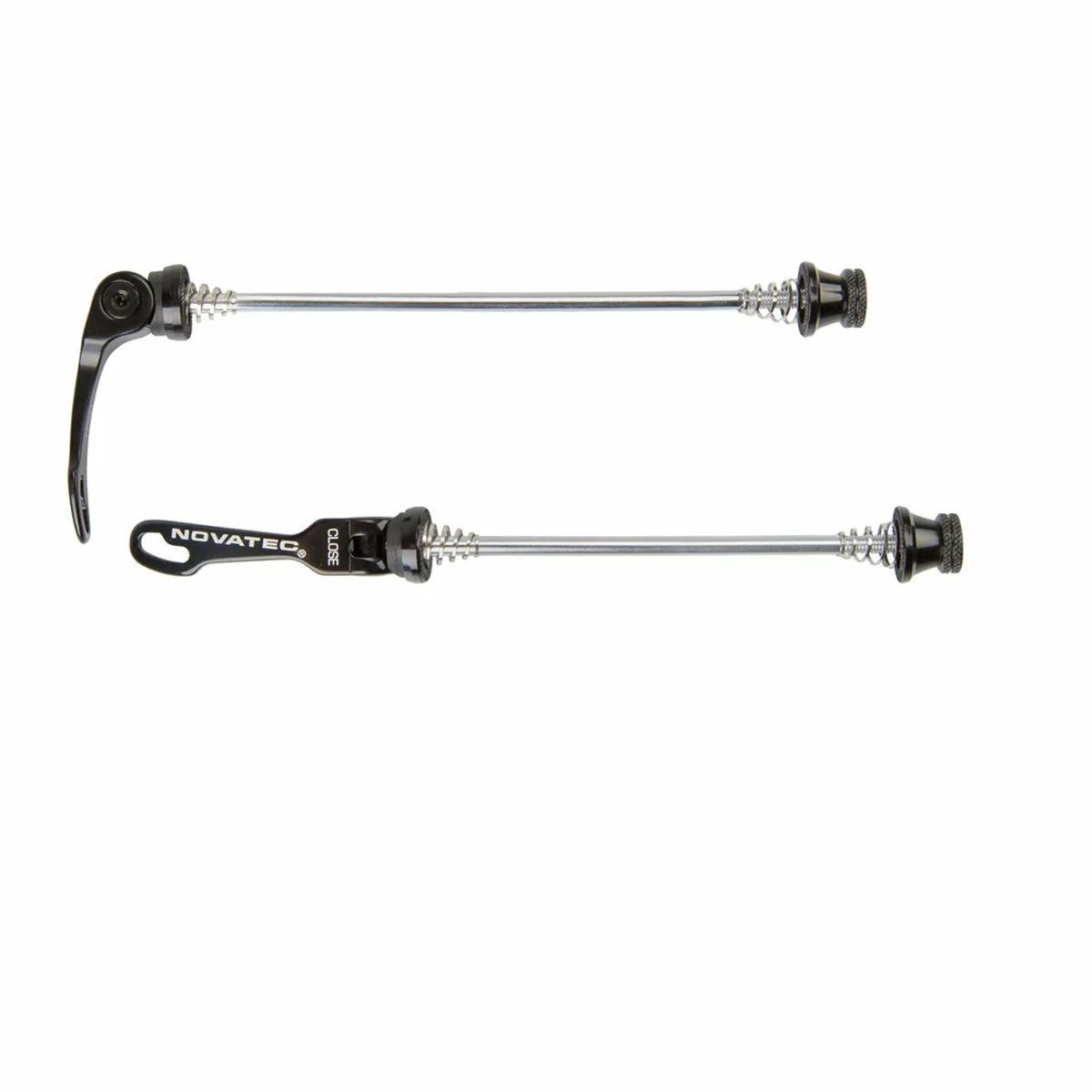 Novatec Schnellspanner Set, Schwarz 3 Novatec Schnellspanner Set, Schwarz