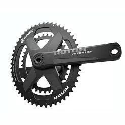 Rennradkurbel Rotor ALDHU, Directmount Round-Ring