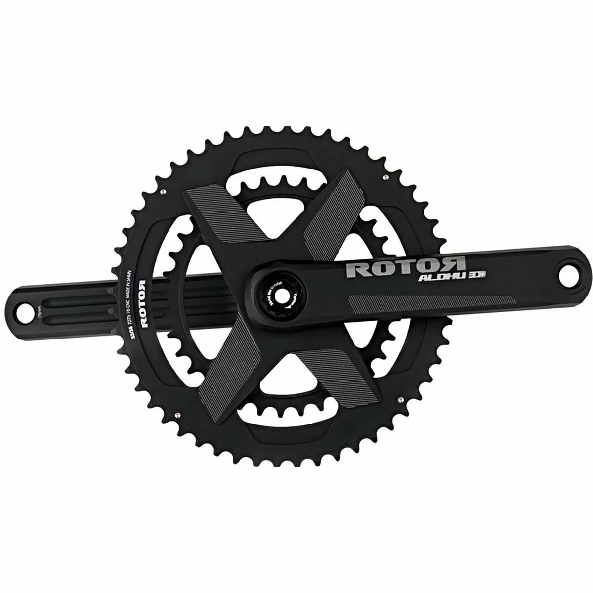 Rennradkurbel Rotor ALDHU, Directmount Q-Ring 4 Rennradkurbel Rotor ALDHU, Directmount Q-Ring – Bild 2