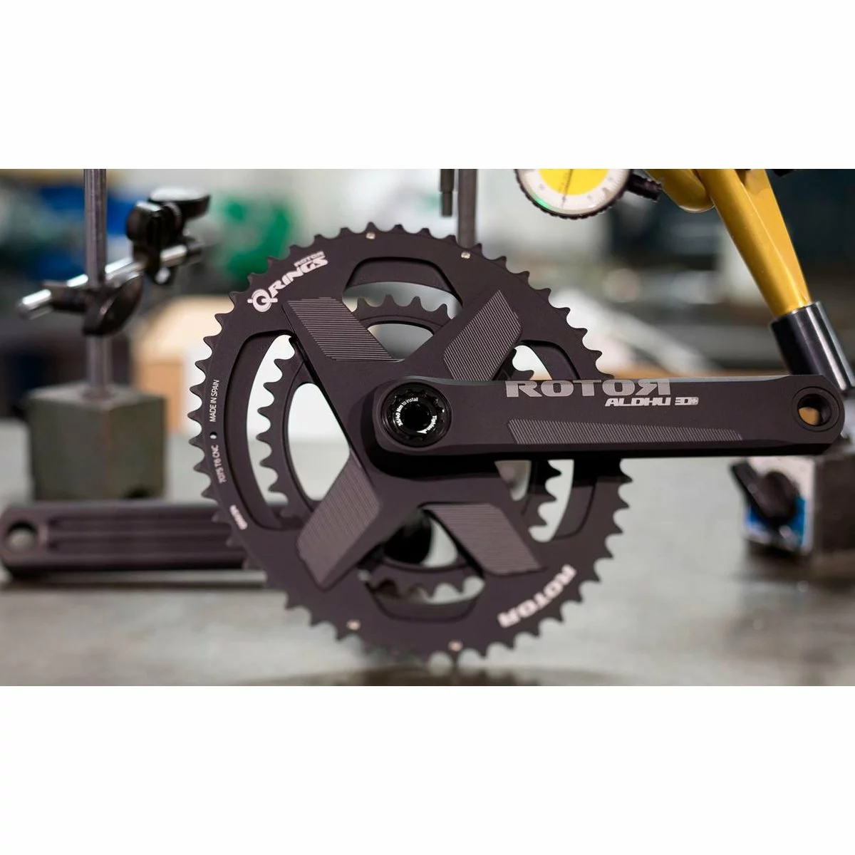 Rennradkurbel Rotor ALDHU, Directmount Q-Ring 7 Rennradkurbel Rotor ALDHU, Directmount Q-Ring – Bild 5