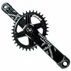 Kurbel Rotor KAPIC MTB XC, Directmount Q-Ring, Ca. 497 Gramm Incl. Kettenblatt