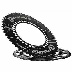 Rotor Q Ring Aero-Kettenblätter, Lochkreis 130 Mm, Ca. 150 Gramm (Paar) -Rennrad handeln rotor q ring aero kettenblaetter lochkreis 130 mm ca 150 gramm paar4