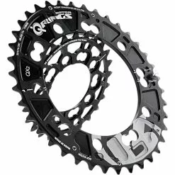 Rotor Q Ring Kettenblätter MTB 2-fach, Lochkreis 110/74 Mm, Ca. 145 Gramm (Paar)