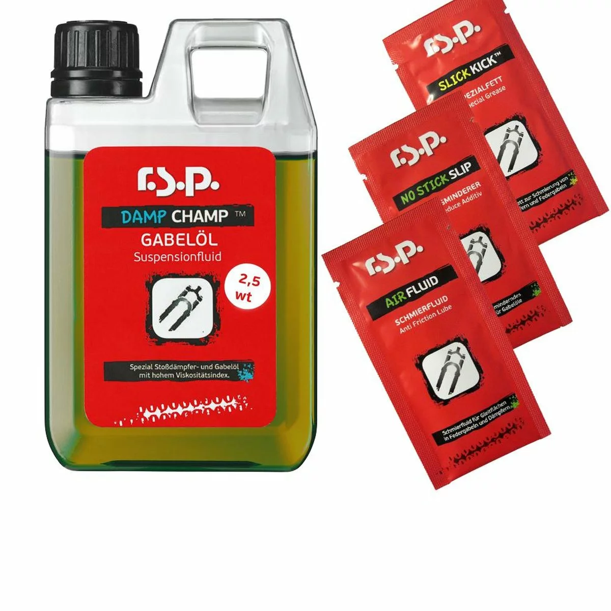 R.S.P. Damp Champ, 2,5 Wt 3 R.S.P. Damp Champ, 2,5 Wt