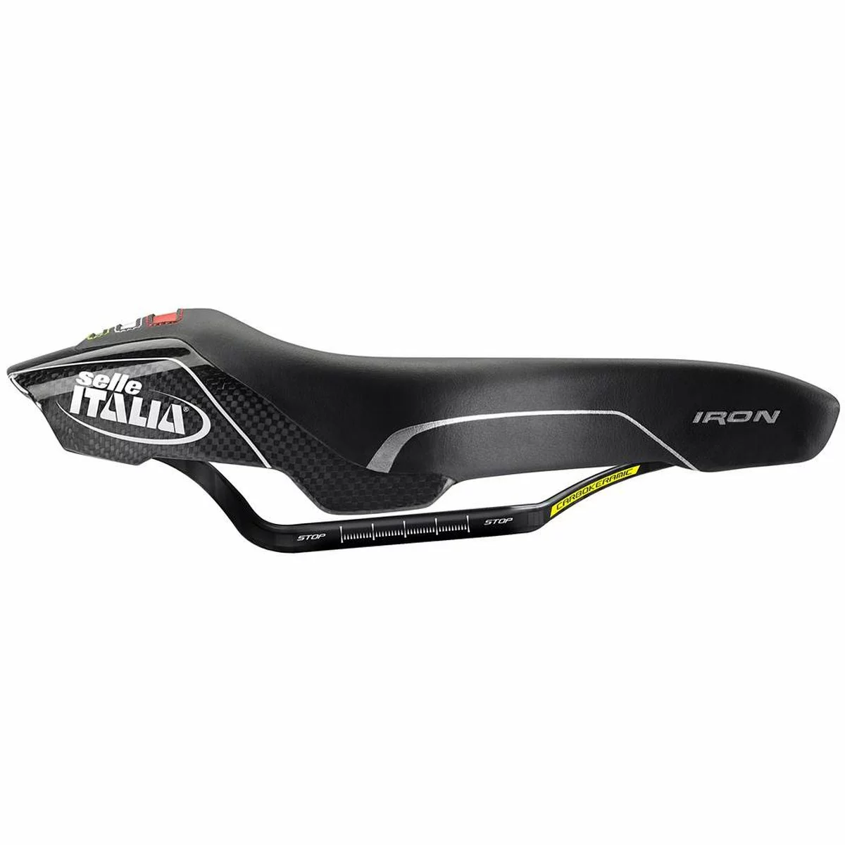 Sattel Selle Italia IRON TEKNO Flow Large, Carbon Rail, Ca. 210 Gramm 4 Sattel Selle Italia IRON TEKNO Flow Large, Carbon Rail, Ca. 210 Gramm – Bild 2