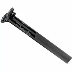 Sattelstütze Deda Zero 100 Dritto, Black On Black, Setback: 0 Mm