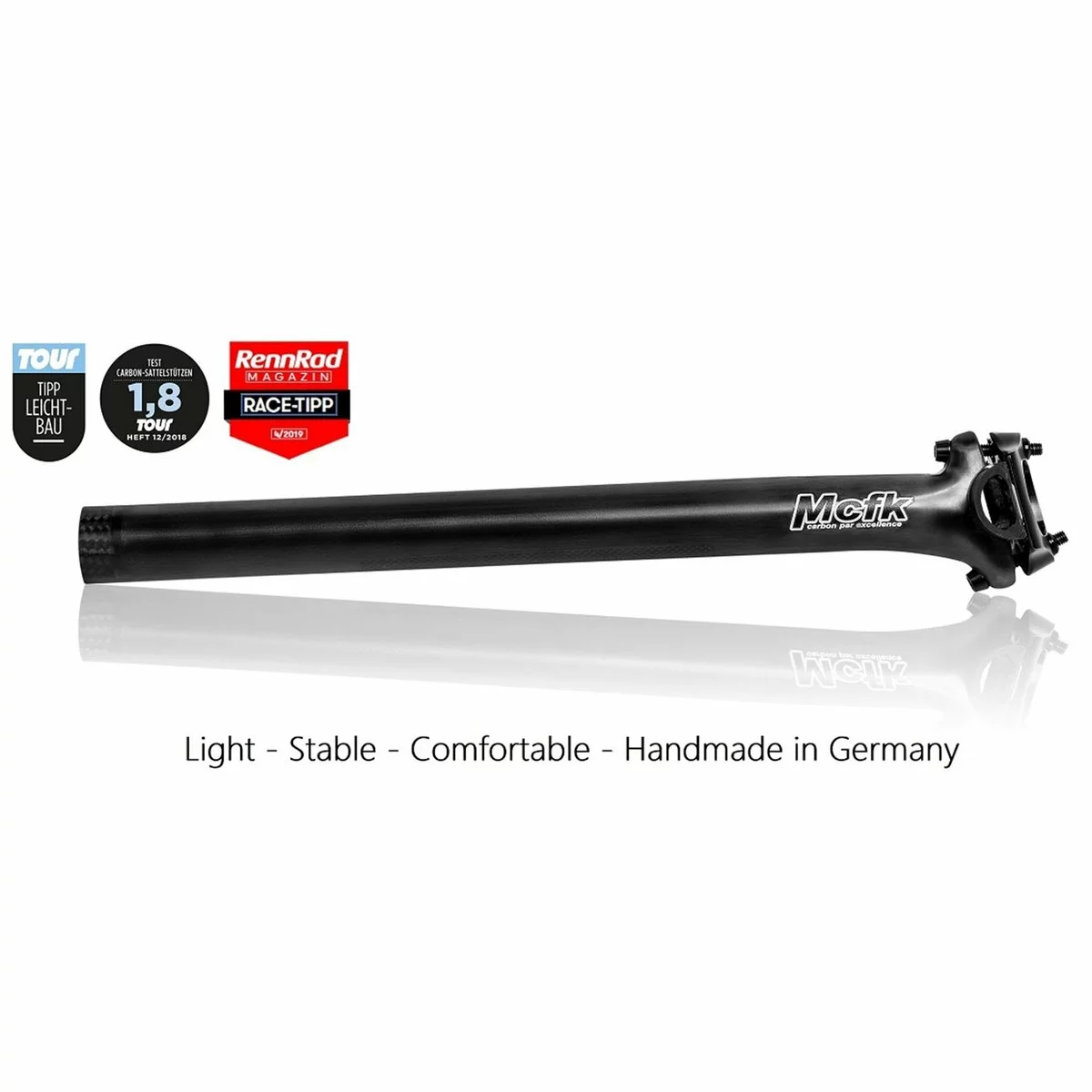 Sattelstütze MCFK, Ab 115 Gramm 3 Sattelstütze MCFK, Ab 115 Gramm