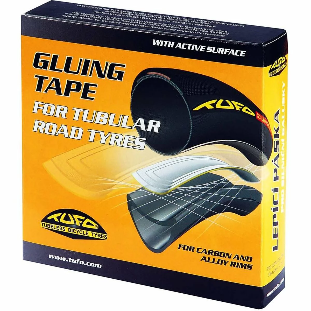 Schlauchreifen Klebeband Tufo, Road 19 Mm Breit, 2 M Lang 3 Schlauchreifen Klebeband Tufo, Road 19 Mm Breit, 2 M Lang
