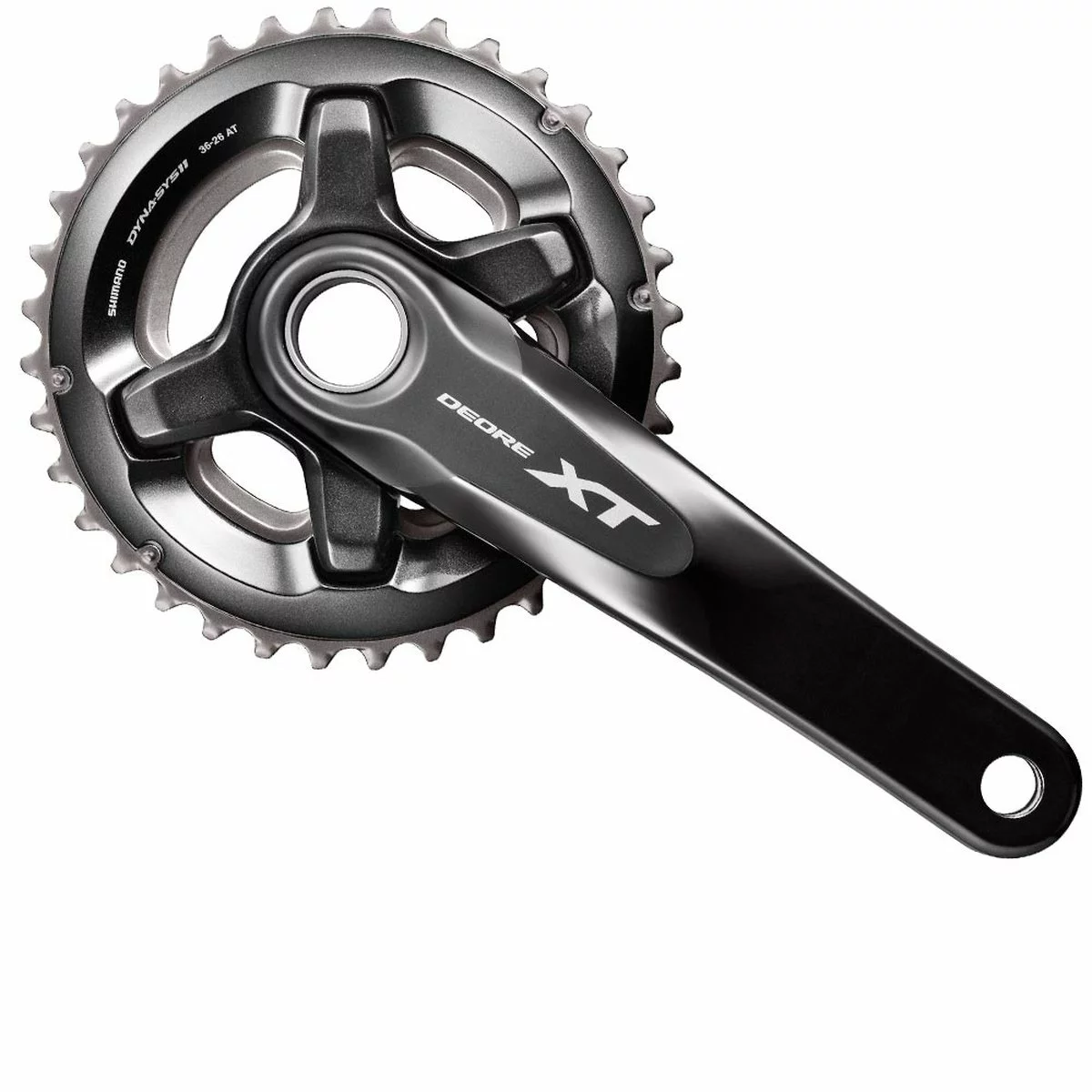 Shimano XT Kurbel - 2 X 11S, CL 48,8 Mm, Incl. Kettenblätter, IFCM8000EX44 3 Shimano XT Kurbel - 2 X 11S, CL 48,8 Mm, Incl. Kettenblätter, IFCM8000EX44