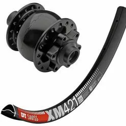 Laufrad Mit Nabendynamo Son 28/15 MTB Disc, 6-Loch, Schwarz