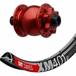 Laufrad Mit Nabendynamo Son 28/15-110 - BOOST MTB Disc, 6-Loch, Rot