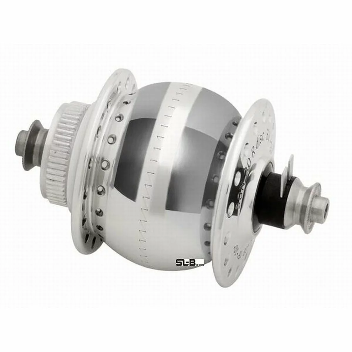 Laufrad Mit Nabendynamo SondeLux Disc Centerlock, Silber 4 Laufrad Mit Nabendynamo SondeLux Disc Centerlock, Silber – Bild 2