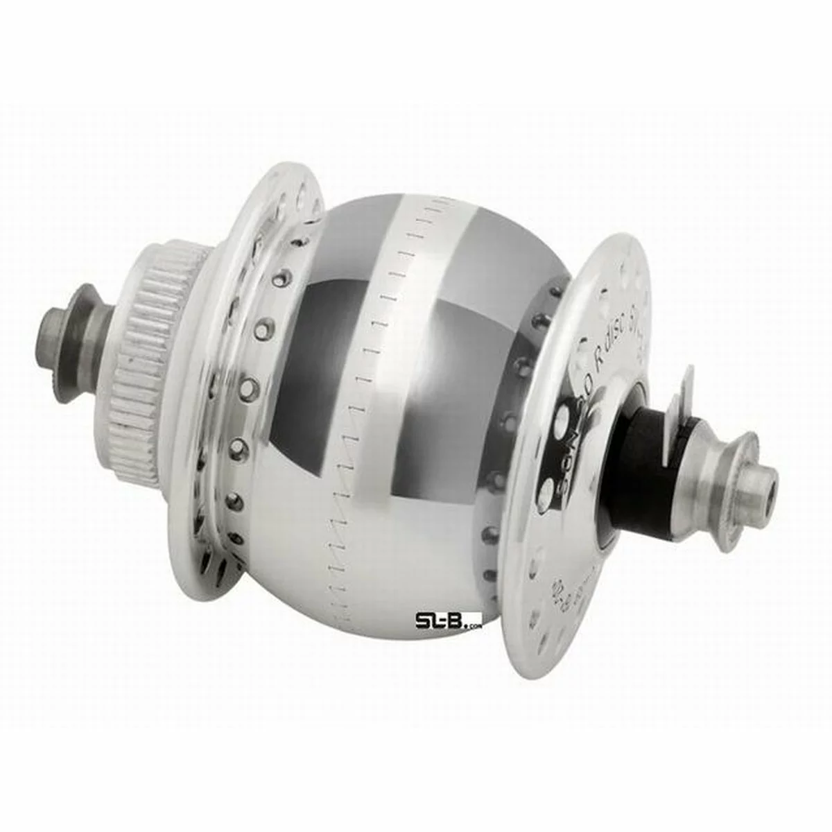 Nabendynamo SondeLux Centerlock Disc, Silber, Schnellspanner, Ca. 390 Gramm 3 Nabendynamo SondeLux Centerlock Disc, Silber, Schnellspanner, Ca. 390 Gramm