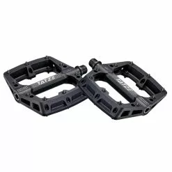 Tatze-Bike Tatze Pedal MTB CONTACT Plattform Schwarz, 10 Pins Je Seite