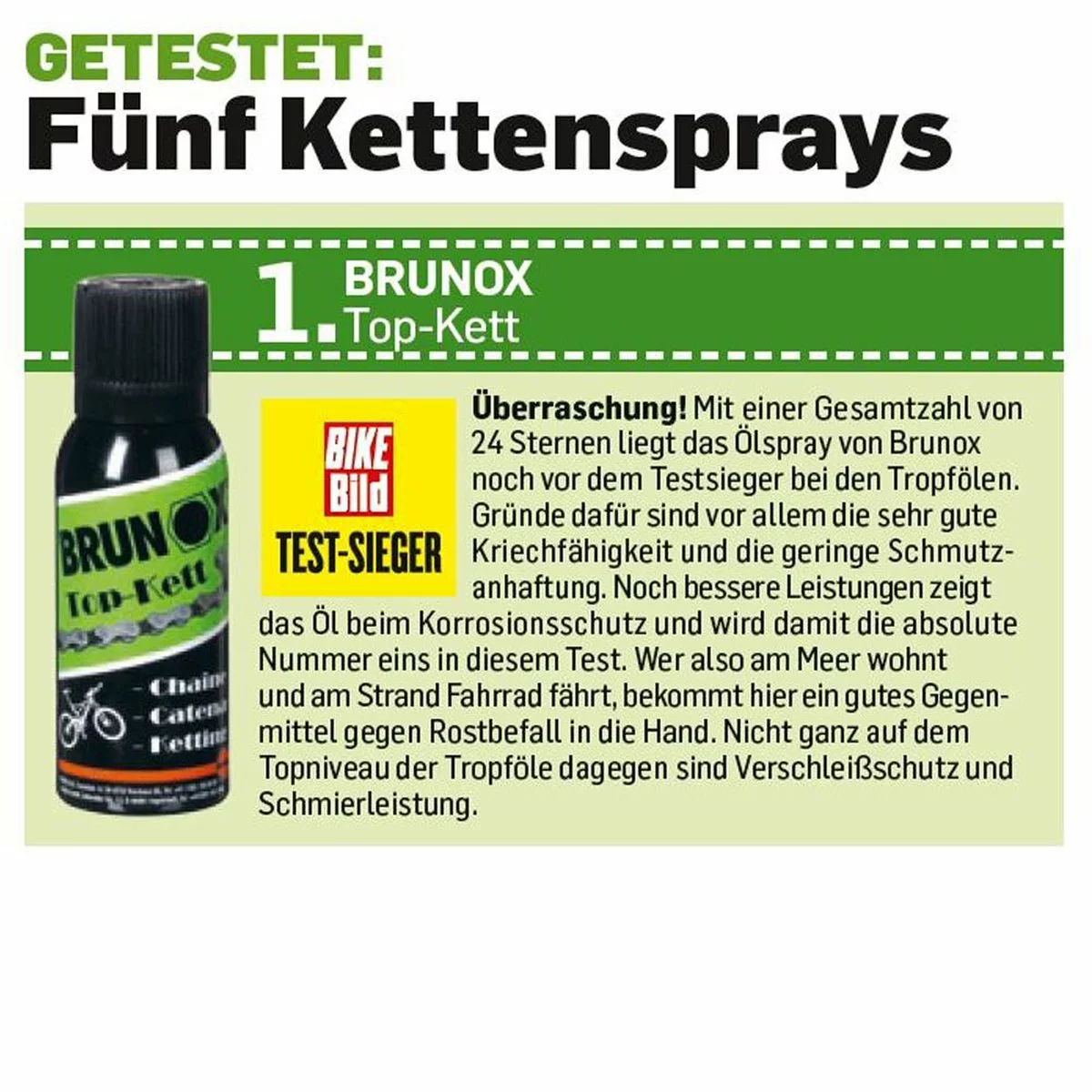 Brunox Top Kett Kettenspray 100 Ml, 4 Brunox Top Kett Kettenspray 100 Ml, – Bild 2
