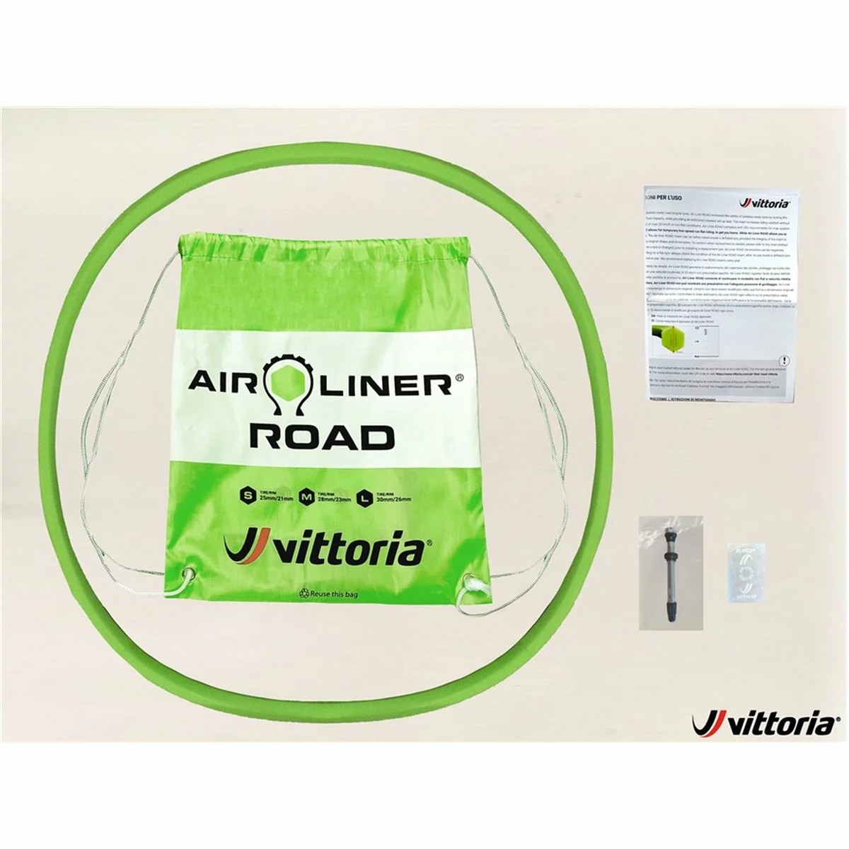 Vittoria Air-Liner Road Kit, Gr. M, 2 X Air-Liner + Tool + Sealant 80 Ml 4 Vittoria Air-Liner Road Kit, Gr. M, 2 X Air-Liner + Tool + Sealant 80 Ml – Bild 2