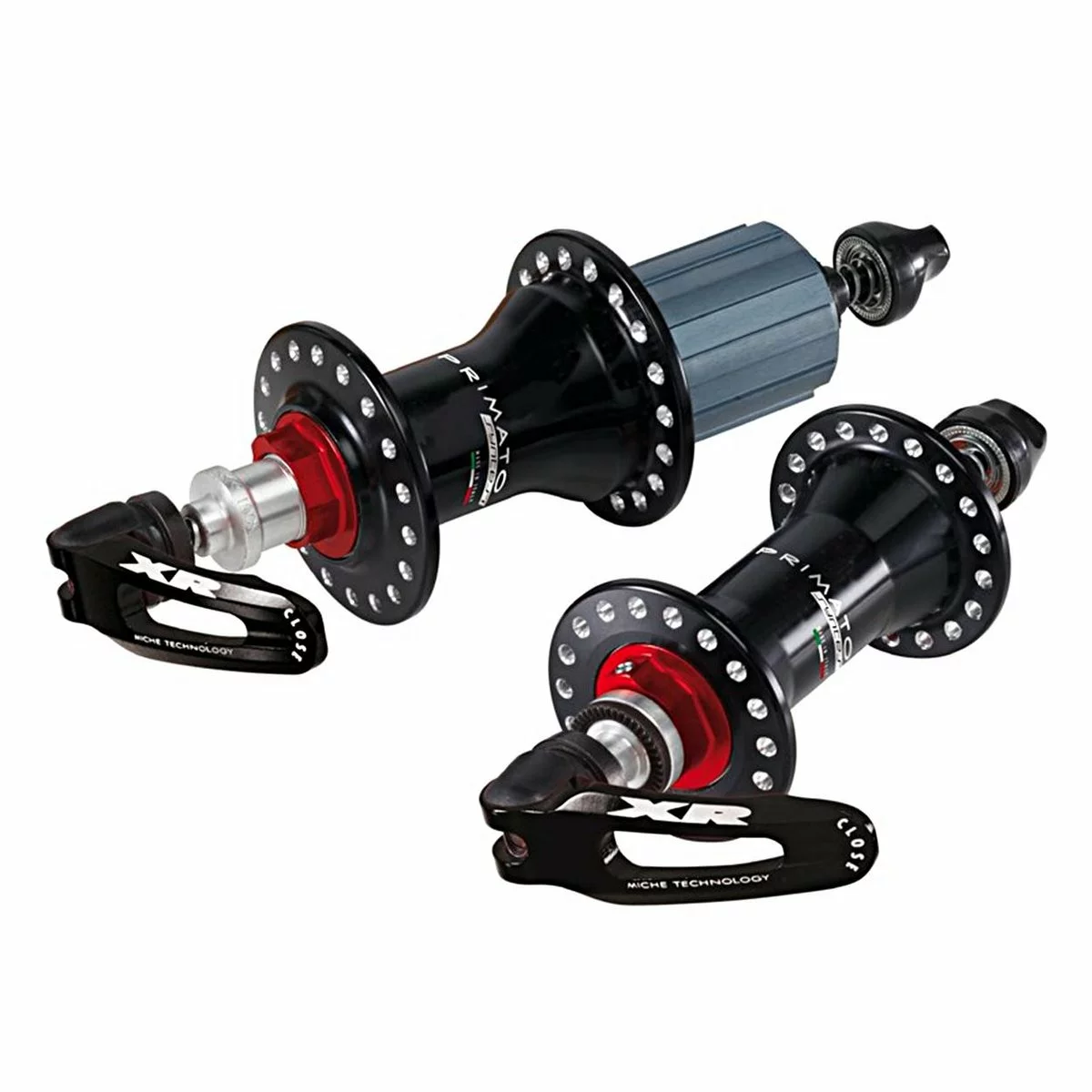 Vorderradnabe MICHE Primato Syntesi, 32 Loch, Schwarz 4 Vorderradnabe MICHE Primato Syntesi, 32 Loch, Schwarz – Bild 2