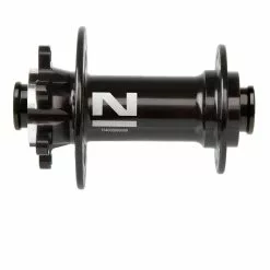 Vorderradnabe Novatec Disc Light, 15 X 100 Mm Steckachse, Schwarz